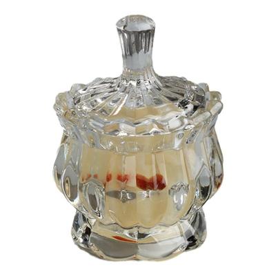 燕窝碗银耳小炖盅玻璃透明带盖甜品碗精致家用中式下午茶碗碟套装