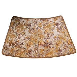 新中式圆桌扇形餐垫餐桌防烫隔热垫碗垫酒店饭桌垫定制桌旗杯垫子