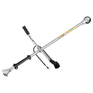 背负式割草机操作杆总成侧挂式割灌机工作杆打草机铝管硬轴软轴芯