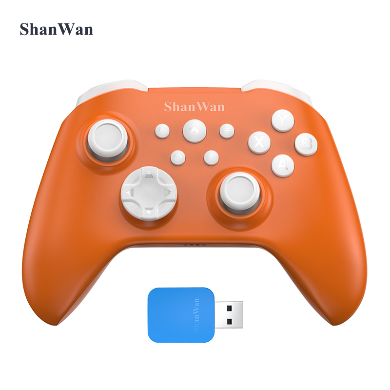 山弯游戏手柄Q34B无线蓝牙switchPC通用星露谷马里奥地平线黑悟空神话实况足球专用陀螺仪双霍尔摇杆Xbox布局