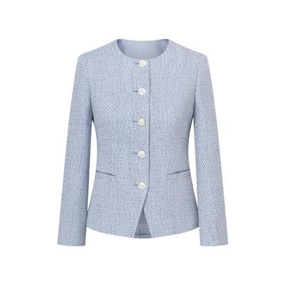 Scofield粗花呢短款小香风外套