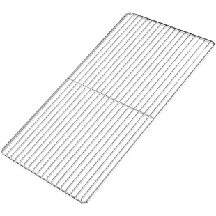304不锈钢烧烤网片长方形烤箱网格烧烤炉烤架网烧烤网定制尺寸