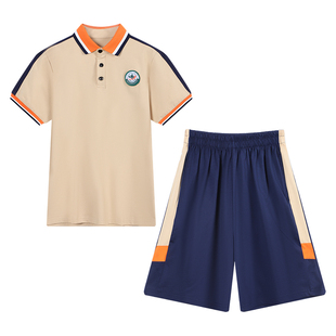 上饶市中小学生统一校服夏季男女运动服索罗娜短袖短裤裙长裤套装