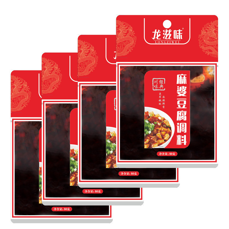 龙滋味80g*4袋麻婆豆腐调料