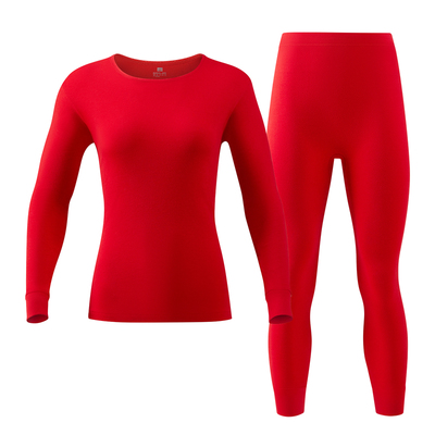 恒源祥本命年红色保暖内衣套装