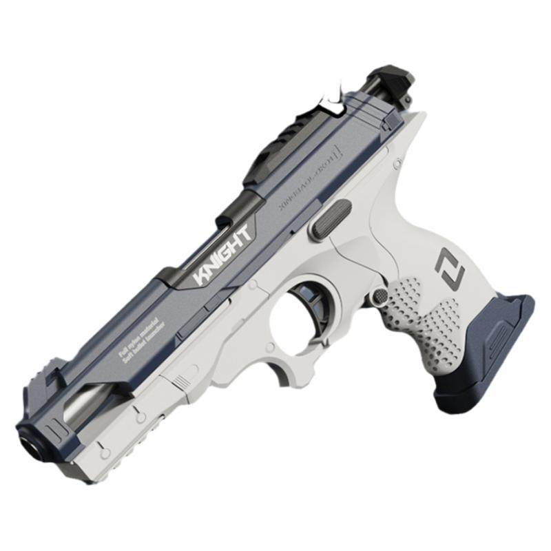 软弹手小枪玩具全尼龙格洛克儿童生日礼物男孩发射可抛壳手抢金属