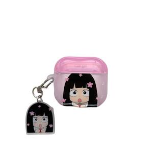 日系动漫黑沼爽子适用苹果耳机保护套airpods4无线蓝牙耳机壳三四airpodpro3二三代ipod耳机盒airpods2保护壳