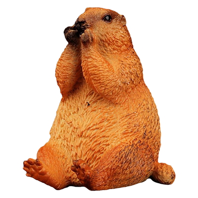 童德土拨鼠PVC儿童玩具模型