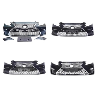 适用雷克萨斯13-17ES改装LS前脸es200/250中网三眼包围300h老改新