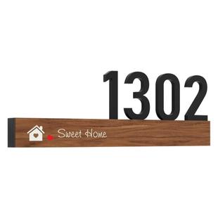 2025年新款门牌号家用号码牌入户门轻奢创意装饰标识牌房间包厢包间棋牌室别墅酒店带灯感应灯发光亚克力定制