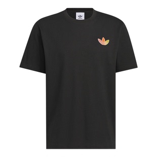 Adidas/阿迪达斯正品三叶草男女透气针织休闲柔软短袖T恤KC3119