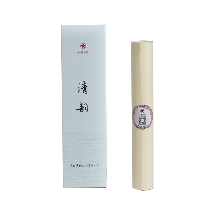 红星宣纸官方旗舰店清韵明韵元韵书法专用毛笔字3分5分7分熟手工复古宣纸书法小写意国画创作专用半生熟宣纸