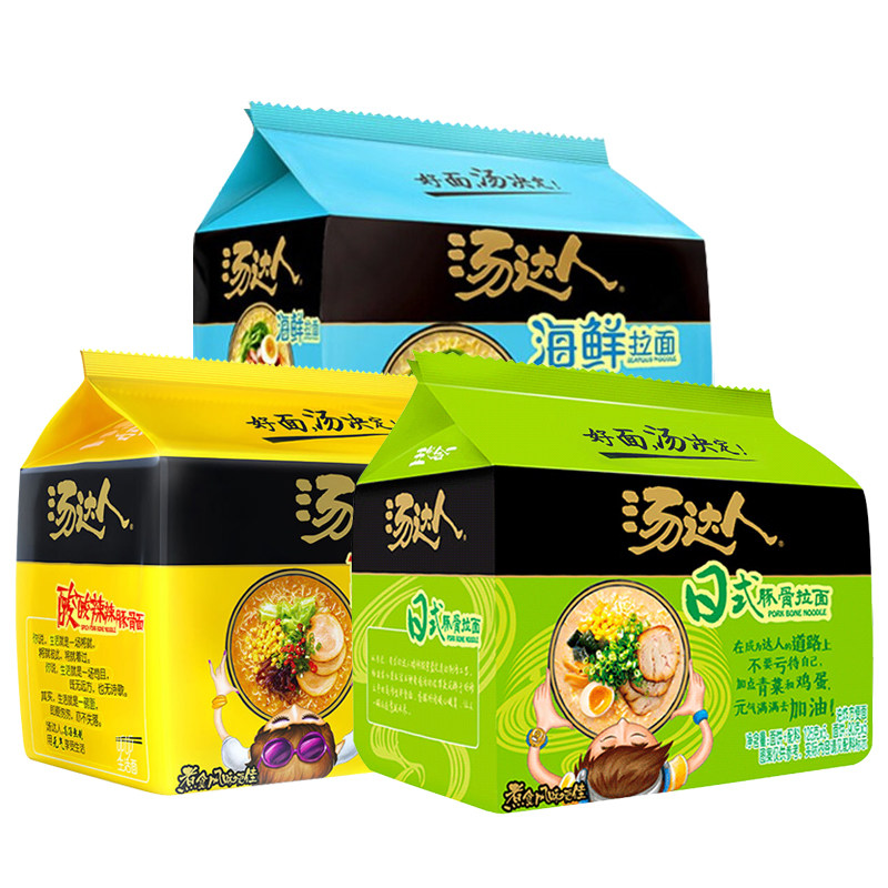 统一汤达人方便面日式豚骨