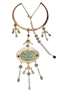 璎珞古风汉服马面裙配饰