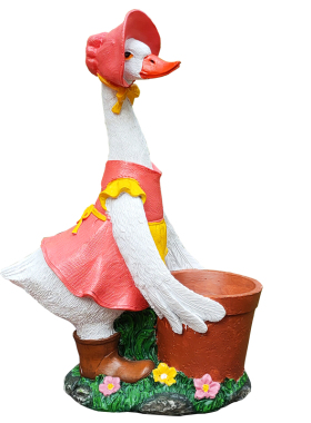 花园鸭子花缸阳台庭院摆件