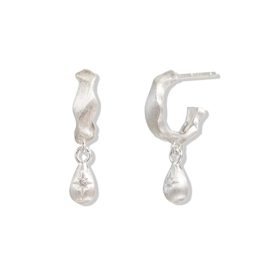 ASTRALIS隐星水滴星芒耳环女原创