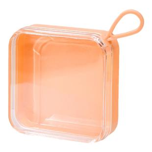 便携小巧粉扑收纳盒气垫散粉扑分装盒空盒子透明防水防霉防尘神器