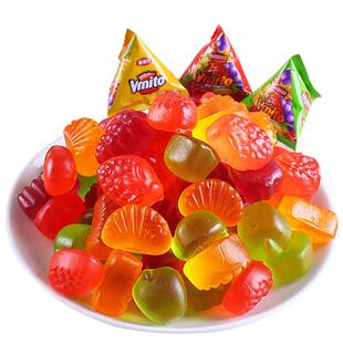 麦德好果汁软糖水果味橡皮糖儿童零食婚庆结婚喜糖年货招待糖果