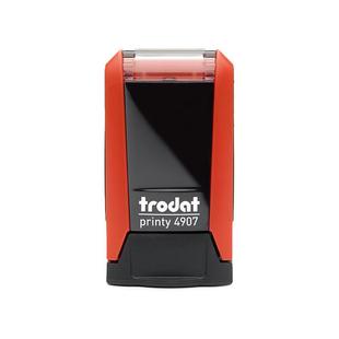 卓达4907姓名印章个人名字刻章定制护士医生手写签字章财务会计银行柜员私章回墨章艺术签名章印定做自动按压