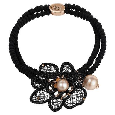 DIYshes茜子镂空手工钉珠发饰