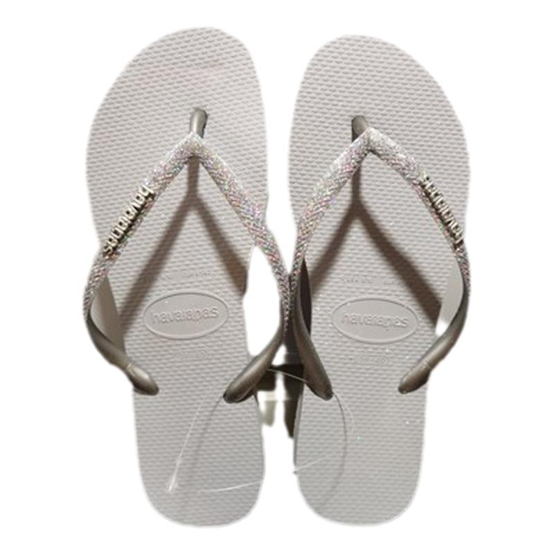 havaianas 哈瓦那 平底男女夏 slim 防滑夹脚沙滩凉鞋拖鞋人字拖