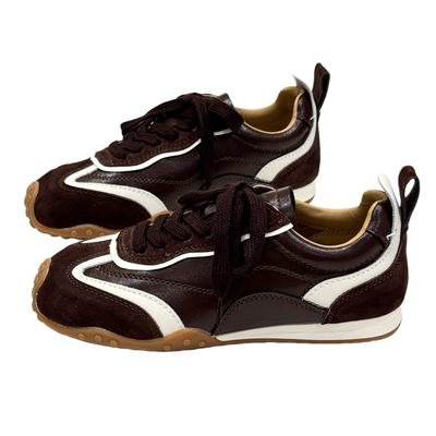 umumni优慕妮平底显脚小德训鞋女