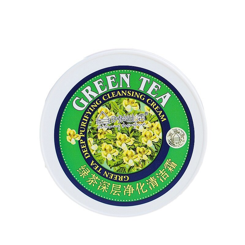 时尚生活绿茶深层净化清洁霜