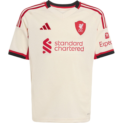 Adidas/阿迪达斯正品LIVERPOOL大童足球运动训练短袖JV6453