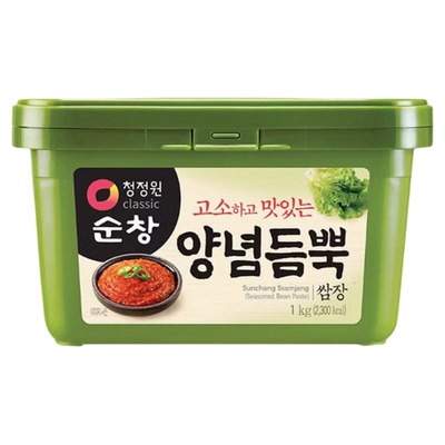 包邮韩国进口清净园包饭酱1000g