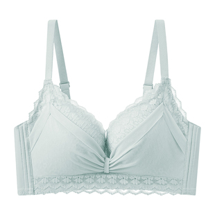 加厚5CM内衣女小胸聚拢显大不空杯收副乳上托防下垂调整型文胸罩