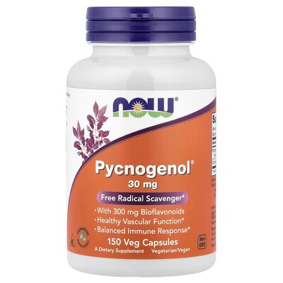 美国Now Foods  pycnogenol 30毫克150粒胶囊