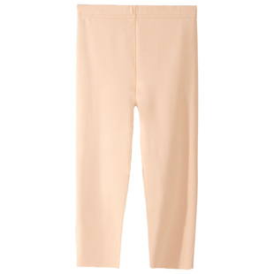 七分打底裤女春秋冬季穿裙子保暖短裤无痕加绒发热半身中裤五分裤