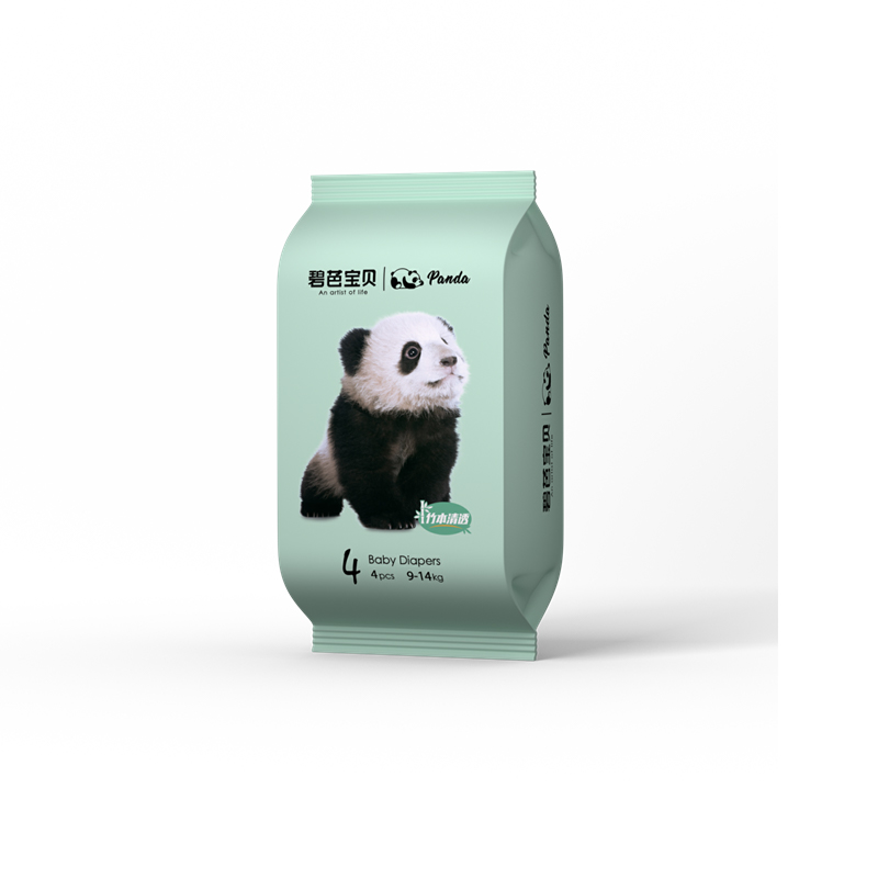 【天猫U先】碧芭宝贝panda胖达纸尿裤拉拉裤NB-XL尿不湿试用装4片