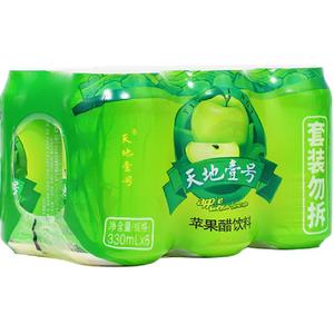 天地壹号苹果醋饮料330ml×6罐