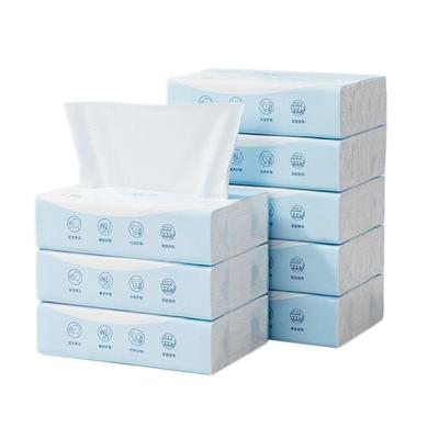 开丽新生婴儿柔润纸面巾100抽*8包面巾纸宝宝抽纸婴儿纸巾柔纸巾