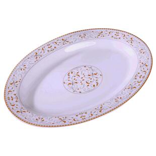 景德镇家用陶瓷日式深盘鱼型餐具套装菜碟创意新款椭圆大号鱼盘子