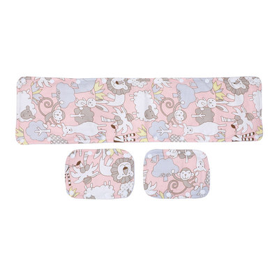 纯棉手推车扶手套护肩防咬口水巾