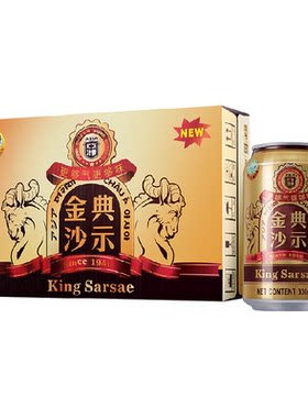 ASIA亚洲金典沙示汽水330ml*24罐