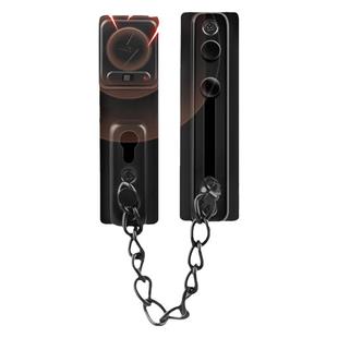 德国防盗链门链安全链门内反锁扣拉扣子锁门栓不锈钢卡扣锁扣酒店