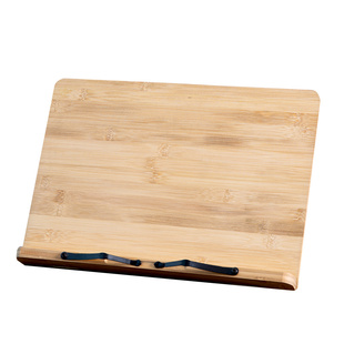 梅林笔庄桌上书立架读书夹书支架成人书架阅读支架看书经书架儿童书法临帖字帖架读经架诵经放经书的实木架子