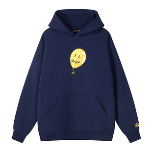 drewhouse joy笑脸气球图案美式休闲连帽卫衣25秋季男女同款新品
