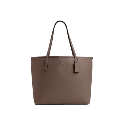 COACH/蔻驰官方 奥莱款city tote女士单肩手提包托特包CR111