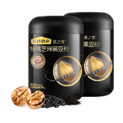 五谷磨房核桃芝麻黑芝麻糊代餐粉