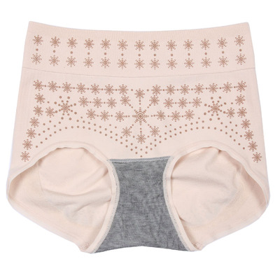 2条纯色爱巢裤阳宫暖宫女人内裤