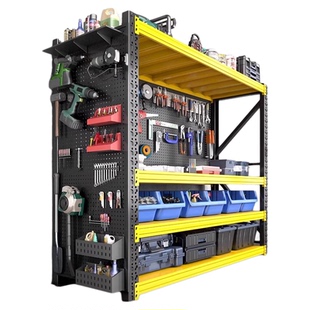 工具架工具柜五金工具收纳架仓储货架多层置物架车间重型铁架子