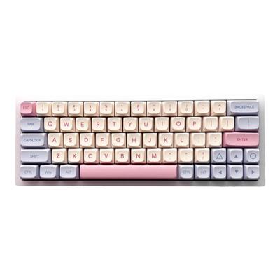 超可爱的粉色棉花糖键帽xda高度