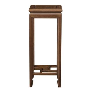 新中式花架客厅2025新款实木花架子阳台盆景花盆架花台几高端室内