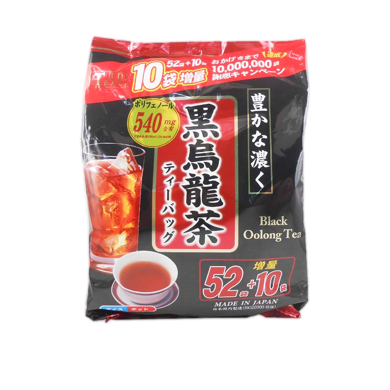 【两包】冷泡乌龙茶 日本东美堂黑乌龙