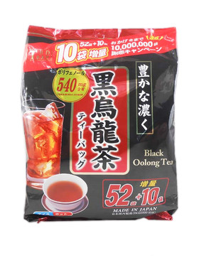 【两包】冷泡乌龙茶 日本东美堂无糖黑乌龙茶包刮油三得利茶包
