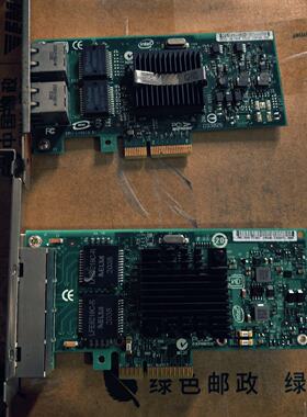 议价拆机Intel EXPI9402PTBLK千兆双口网卡工控机